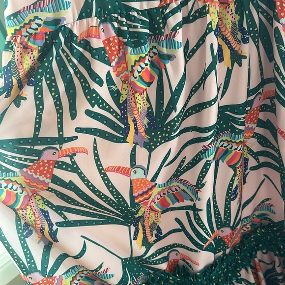 CROSBY Bowie Dress in Parrot Party - RARE - Picture 5 of 6